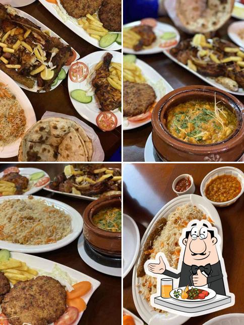 Food at Khyber Darbar Restaurant