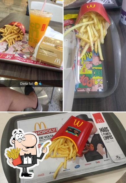 Experimente fritas no McDonald's