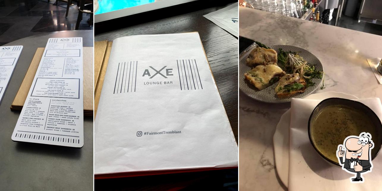 AXE Lounge Bar in MontTremblant Restaurant menu and reviews