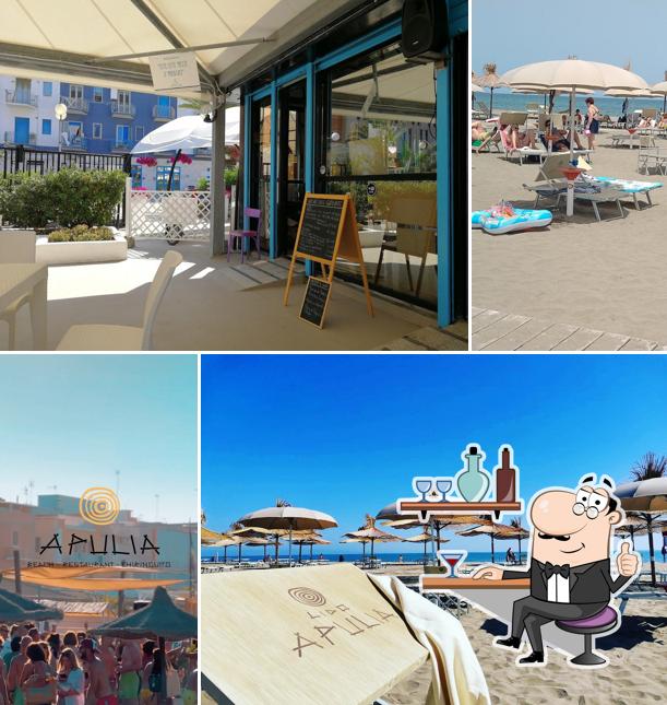 Gli interni di Lido Apulia