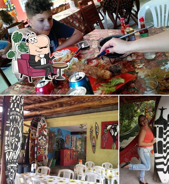 O RESTAURANTE GAROUPÃO se destaca pelo interior e comida