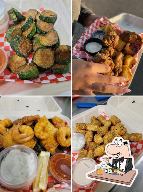 Food at The Fried Spot