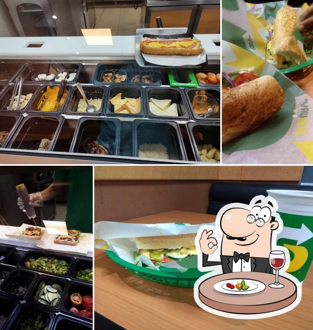 Comida em Subway