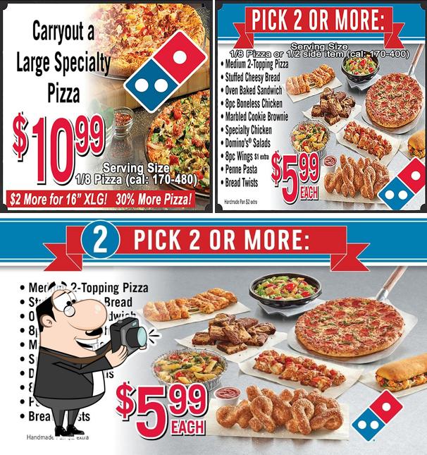 Pizzería Domino's Pizza, Concord, Poplar Tent Rd 105 Carta del