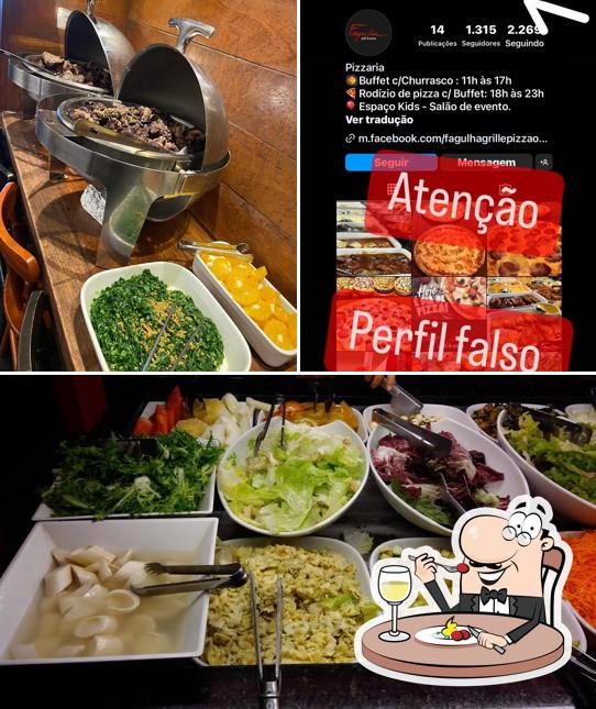 Platos en Fagulha Grill e Pizza