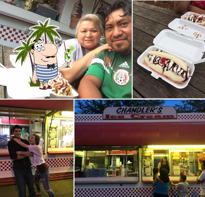 Chandlers Ice Cream in Charlottesville Restaurant menu and reviews