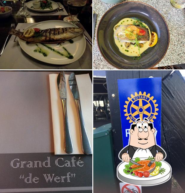 Grand Café de Werf ofrece un menú para los amantes del pescado