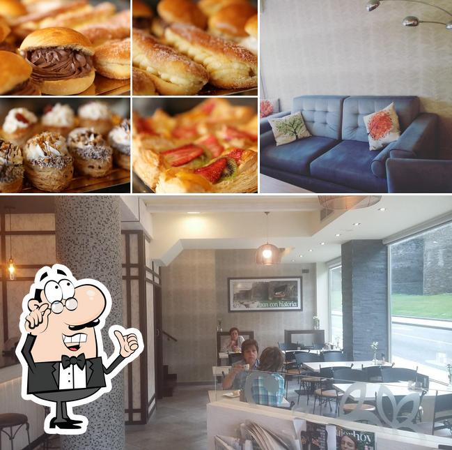 Las fotos de interior y pizza en Panadería Manso