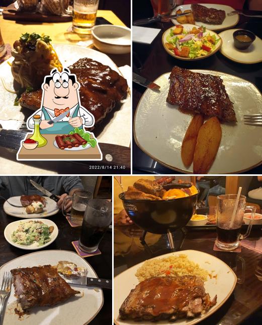 Costelas de porco em Outback Steakhouse - ParkShopping São Caetano