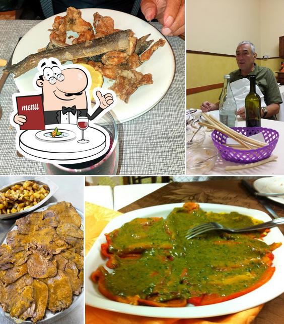 Cibo al Trattoria Circolo dei Favari