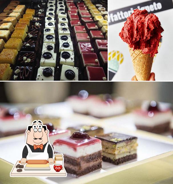 Gelateria Fattori offre un'ampia gamma di dessert