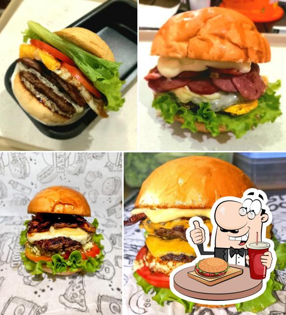 Os hambúrgueres do Falcão Burger irão saciar uma variedade de gostos