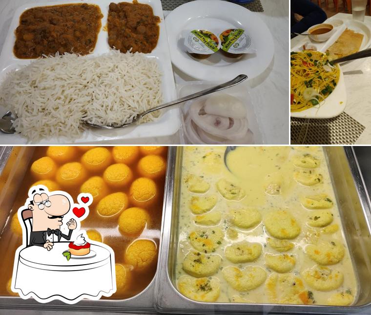 Mithaas (Sweets, Restaurant & Bakery) Crossings Republik serves a range of desserts