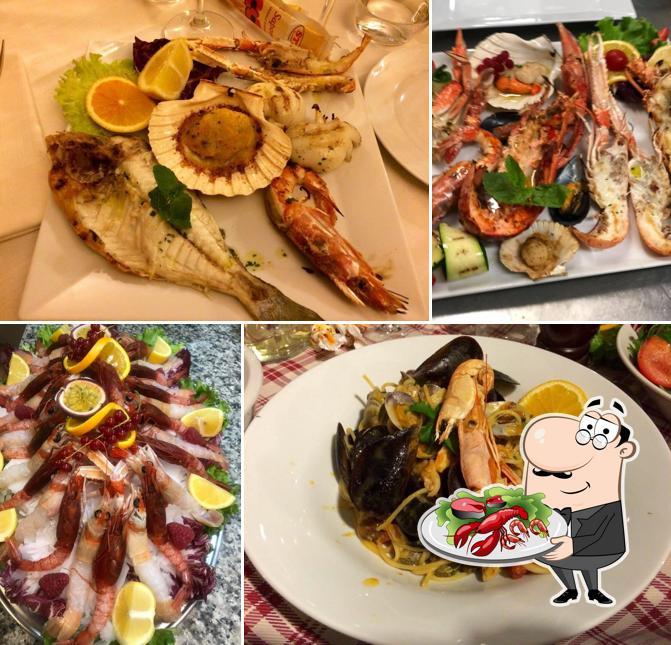 Try out seafood at Cordonega ristorante pizzeria