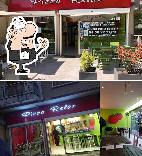 L'intérieur de Pizza Relax