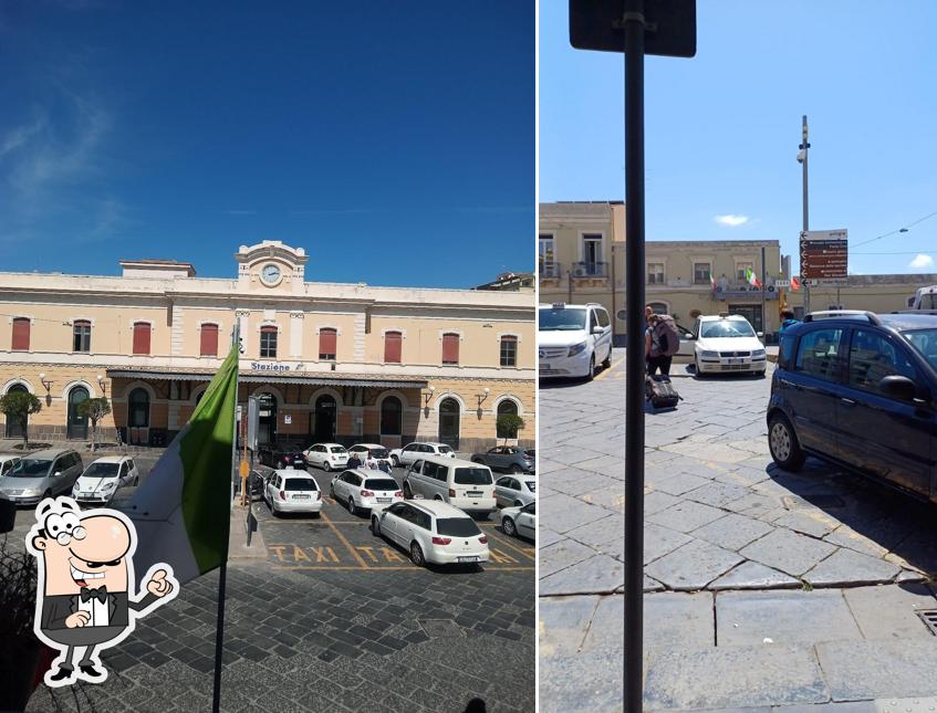 Gli esterni di Bar tabacchi della stazione