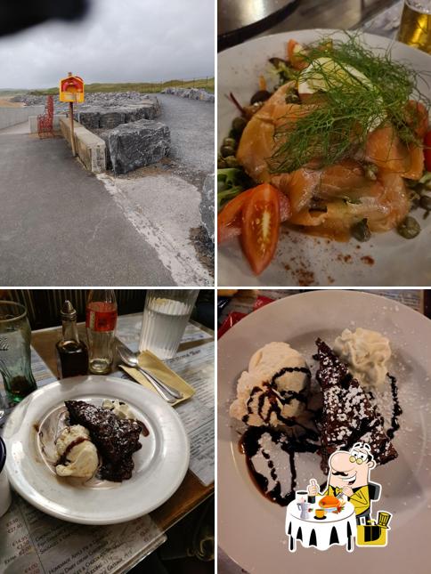 The Corner Stone Bar and Restaurant in Lahinch Restaurant menu and