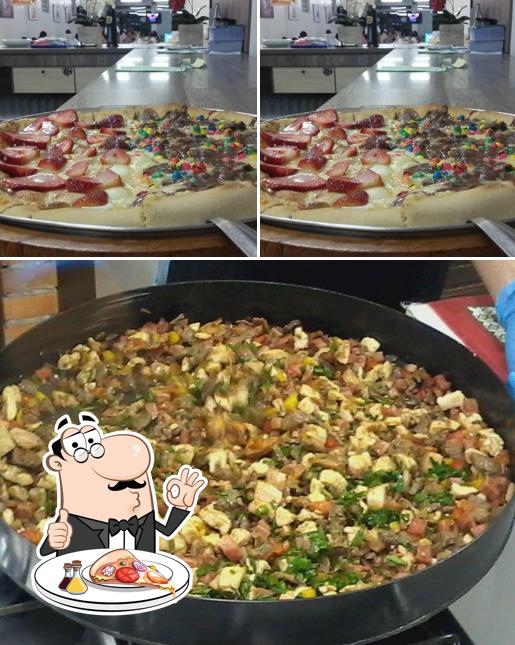 Experimente pizza no Grilo Super Lanches