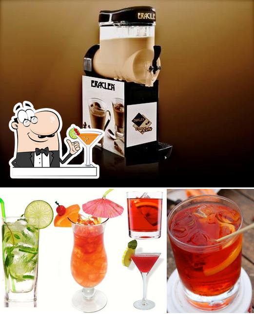 Prenditi un drink dal menu