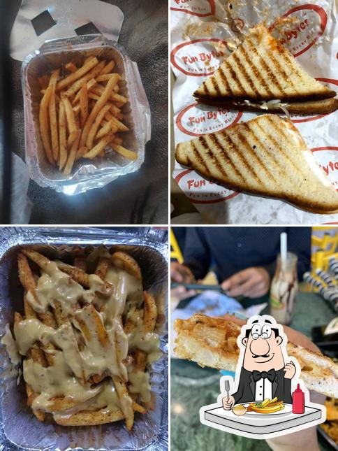 At Fun Byte - Sandwich & Burger Shop you can enjoy finger chips