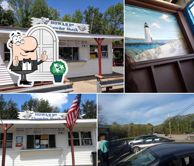 Howard's Chowder Shack, 659 Hartford Pike in Scituate Restaurant menu