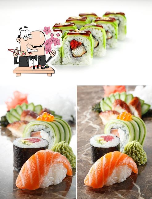 Essayez de nombreuses options de sushi