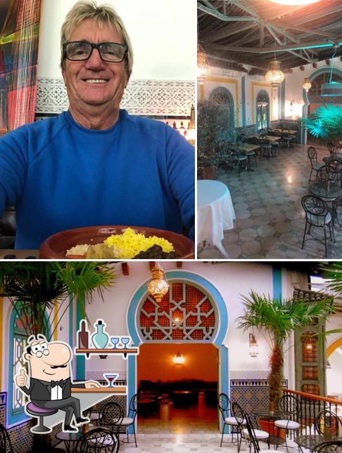 L'intérieur de Alhambra - Marokkanisches Restaurant