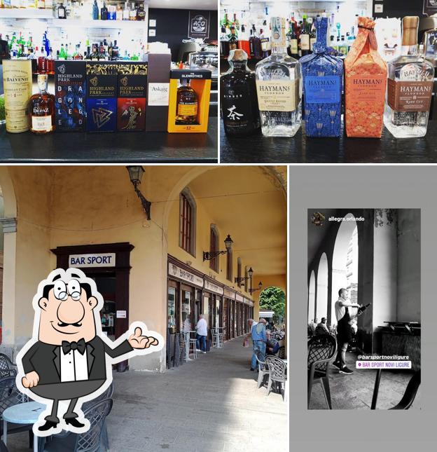 Guarda la foto che raffigura la interni e bevanda di Bar sport