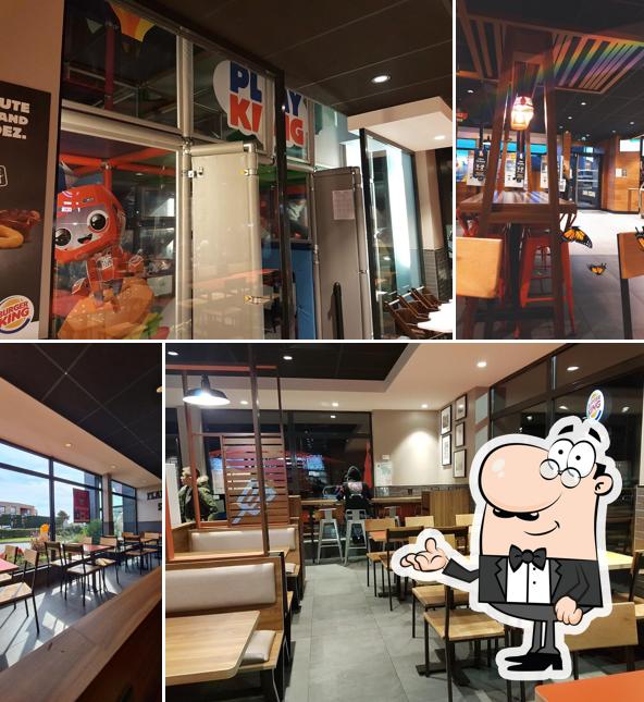 L'intérieur de Burger King Massy