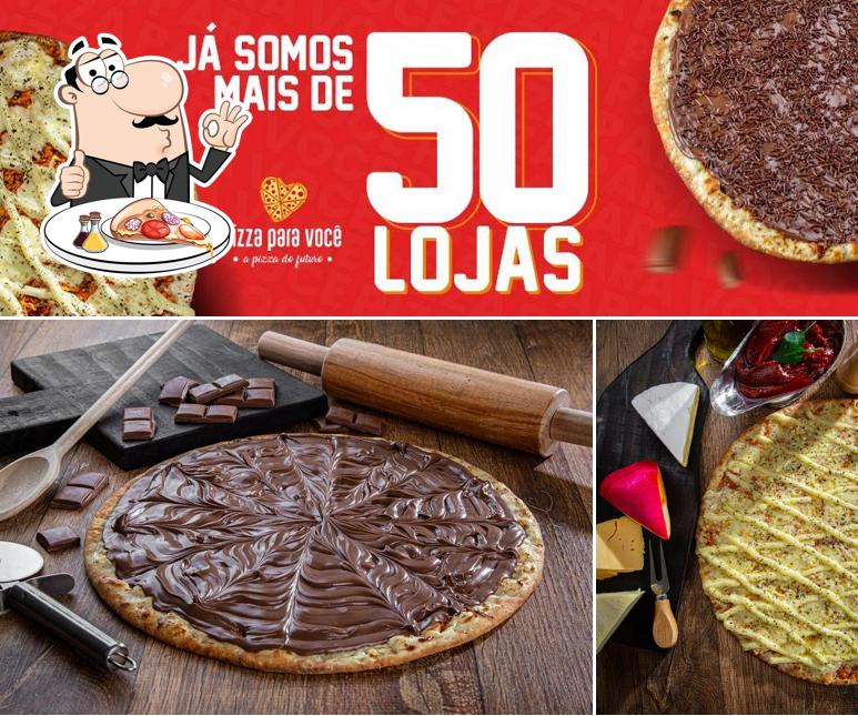 Escolha diversos estilos de pizza