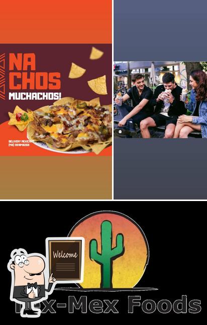 Look at the photo of Tex mex foods