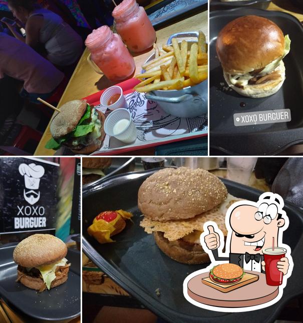 Delicie-se com um hambúrguer no Xoxo Burguer