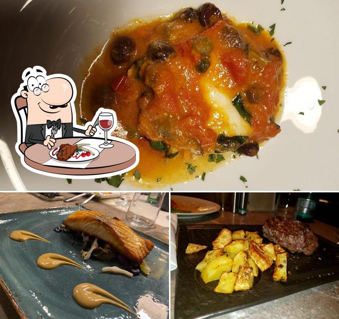 C'è un'ampia gamma di pasti per gli amanti della carne