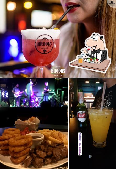 Comida em Brook's Pub Valqueire
