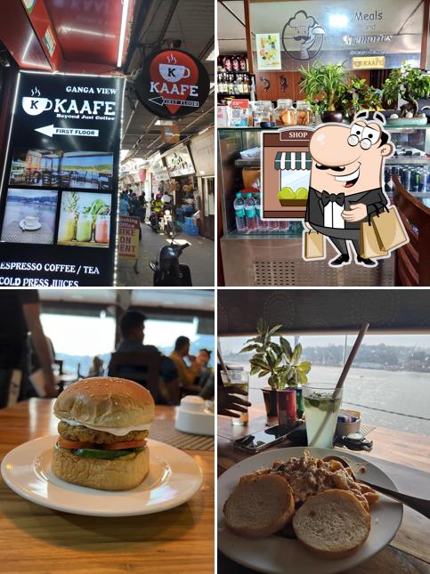 Check out how KAAFE, The widest Ganga view Cafe looks outside