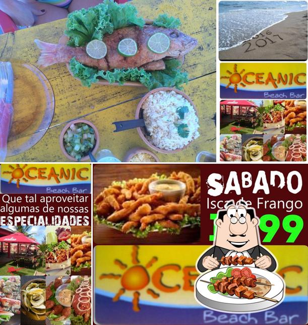 Comida em Oceanic Beach Bar