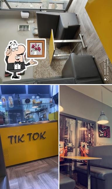 L'intérieur de Snack tik tok