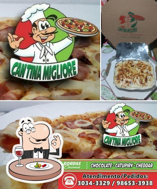 Comida em Pizzaria Migliore João Pessoa