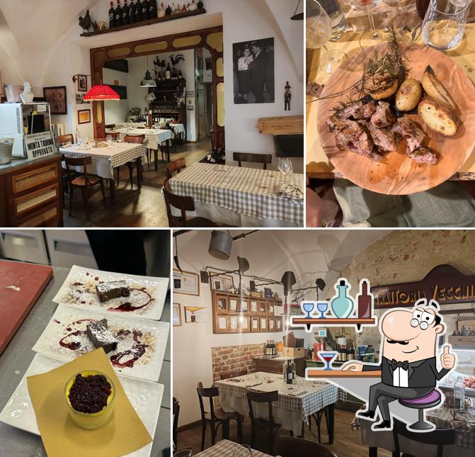 Gli interni di Trattoria Paolino