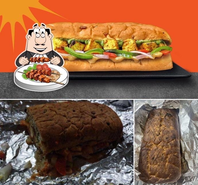 Food at BOOM - Sub Style Sandwiches