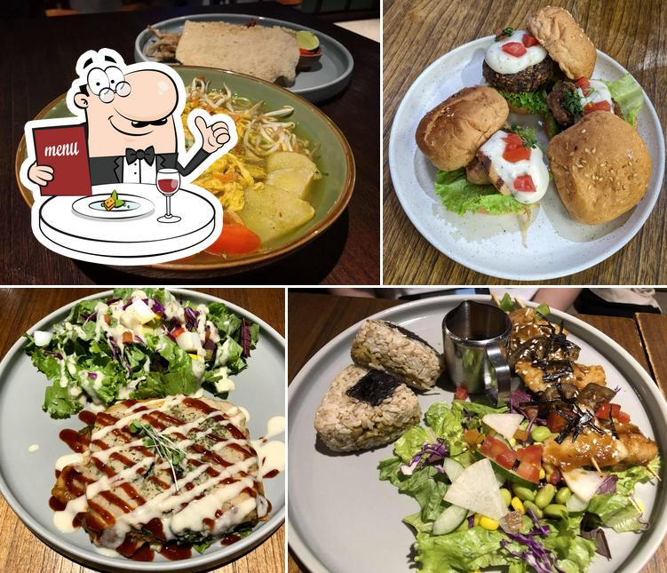 Comida en Burgreens Flagship Menteng - Healthy Plant-Based Eatery