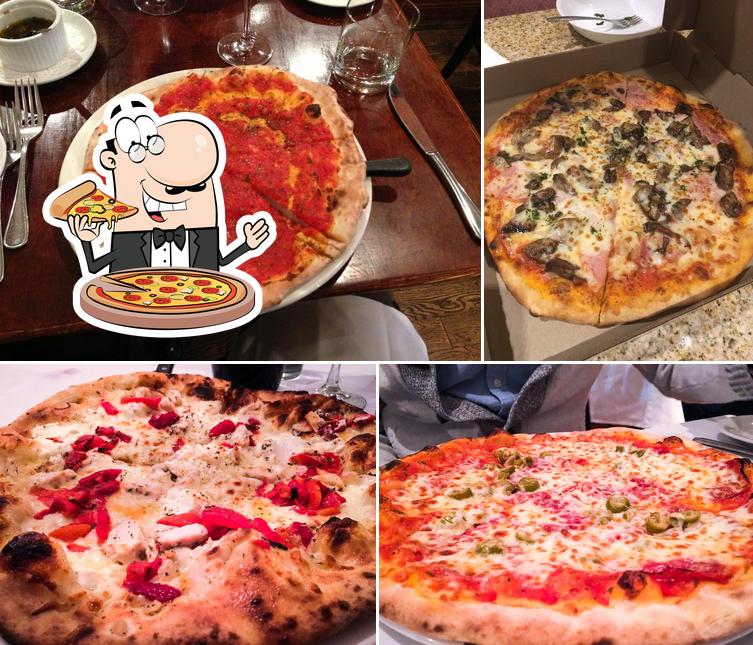 Try out pizza at Trio Ristorante Pizzeria