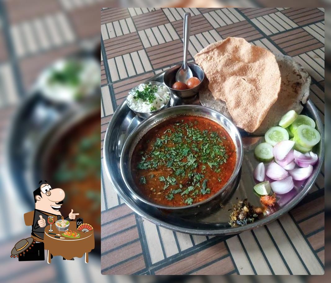 Baba Hotel आमटी व चुलीवरची भाकरी मिळेल