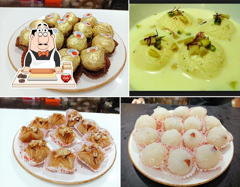 Order one of the sweet dishes