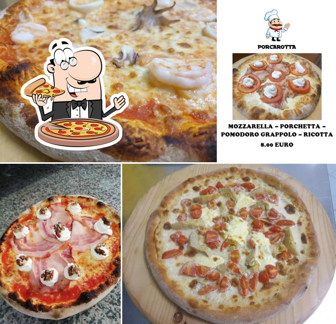 A Mr Food & Catering, vous pouvez prendre des pizzas