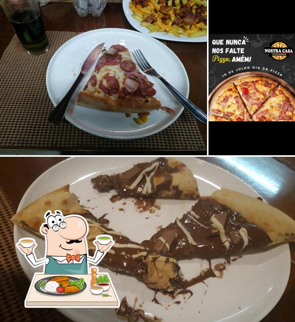 Platos en Nostra Casa Pizzaria Uberlândia