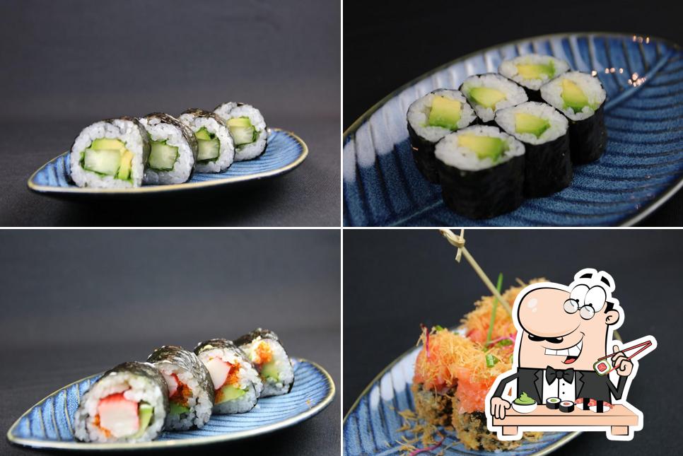 Prenditi le varie opzioni di sushi