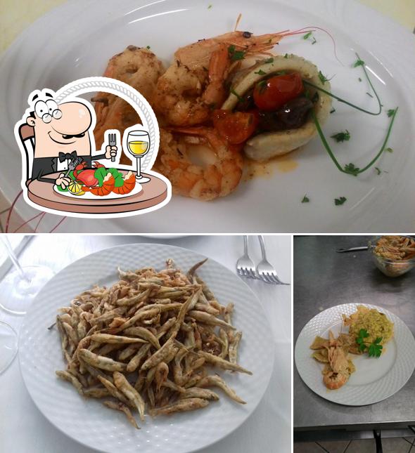 Ordina la cucina di mare a Trattoria da Ginen