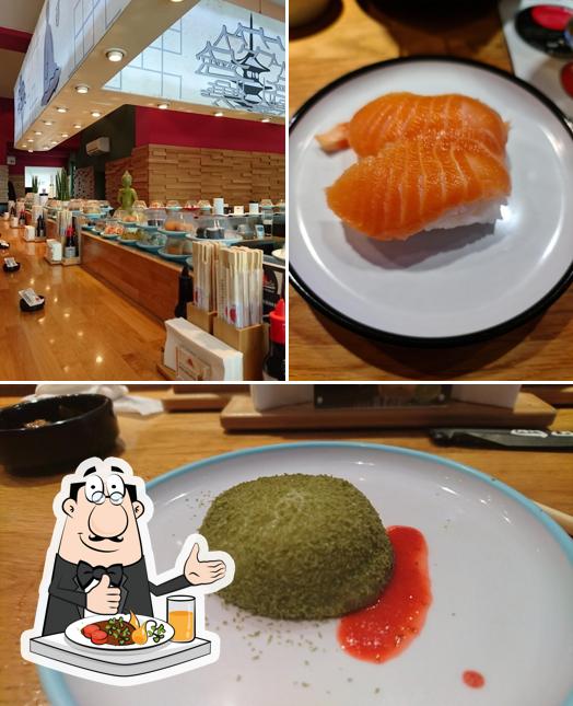 Comida en Sushi Circle