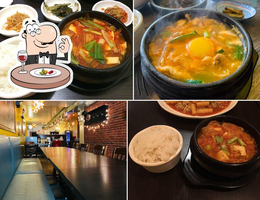 Plats à PodoNamu Korean Cuisine